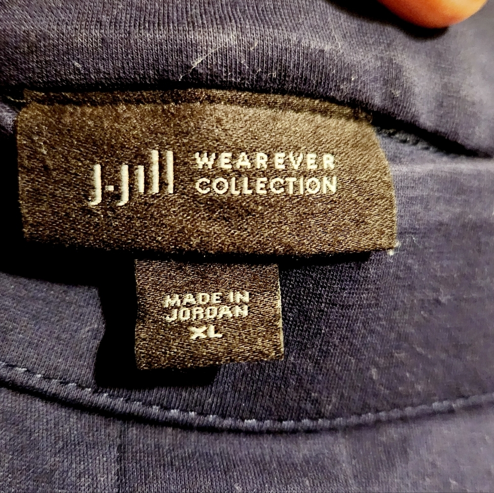 J. Jill | Women's Navy Blue Wearever Collection Pants (Size XL) - Picture 2 of 11